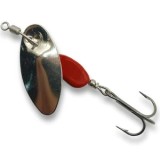 Lingurita Rotativa Berti Axat Pro Micro-2, Nickel / Rosu, 3.5g