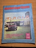 revista autoturism octombrie 1989 - aro