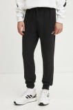 adidas pantaloni de trening Feelcozy culoarea negru, neted, JE3854