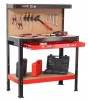 🧰 Banc de lucru cu sertar și panou de agățare &ndash; 120x60x150 cm, model VX83270
