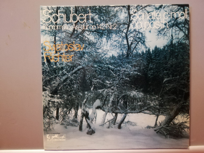 Schubert &ndash; Piano Sonata no 19 &amp; Impromtus (1977/Eurodisc/RFG) - Vinil/Vinyl/NM+