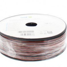 Cablu difuzor rosu/negru OFC cupru 2x0.50mm Well LSP-OFC0.50BR-100-WL