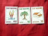 Serie San Marino 1981 - Natura , 3 valori