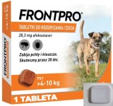 Cumpara ieftin Antiparazitar extern Frontpro 4-10 KG, 1 tableta
