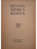 D. Bodin - Revista istorica romana, vol. XV, fasc. I (Editia: 1945)