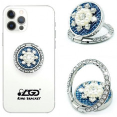 Popsocket Tip Inel 360 De Grade Albastru foto