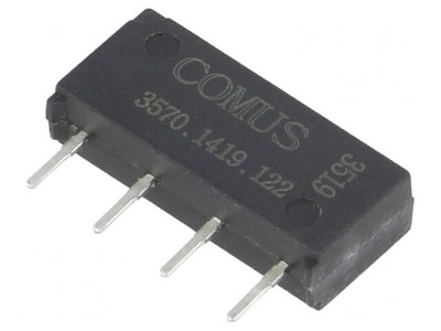 Releu Senzor Reed SPST-NO 12VDC 500mA 200VDC 10W foto
