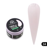 Gel pentru modelarea unghiilor 15 gr, Fiber Builder Gel 04