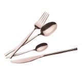 Set tacamuri 24 piese, 6 persoane, rose lucios Berlinger Haus BH 3065