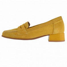 Pantofi damă, piele naturală, marca Pitillos, 5060-56-132, muștar