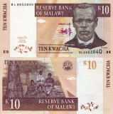 MALAWI 10 kwacha 2004 UNC!!!