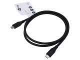 Cablu USB 4.0 Goobay USB-C 1m negru 20Gbps Power Delivery