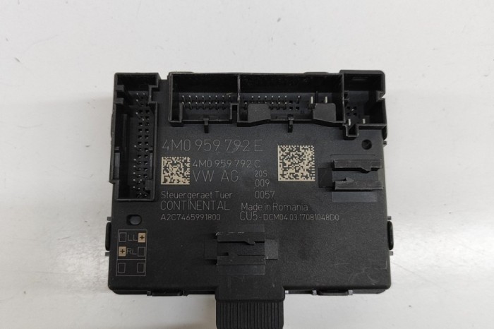 Modul de control ușă st&acirc;nga față AUDI A5 F53 2017 OEM: 4M0959792E,4M0959792C,A2C7465991800 29842269
