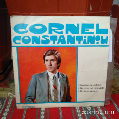 -Y- CORNEL CONSTANTINIU - NOAPTE DE CATIFEA ( STARE VG + / EX ) DISC VINIL LP foto
