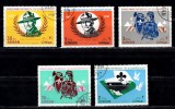 A12 S5 6 - Timbre foarte vechi - Ajman - Jamboreea - 1967, Sport, Stampilat