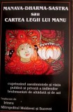 Manava-Dharma-Sastra sau Cartea Legii lui Manu