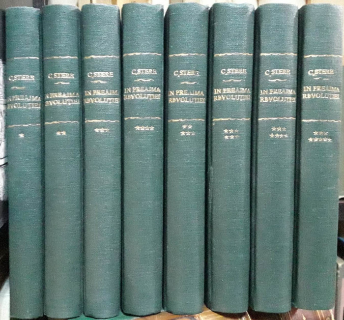Constantin Stere-In preajma revolutiei-8 volume-1936