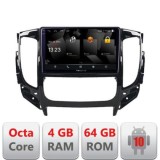Navigatie Mitsubishi L200 2014-2020 5510-1094 Android Octa Core 720p 4+64 DSP 360 camera carplay android auto v1 CarStore Technology