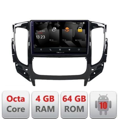 Navigatie Mitsubishi L200 2014-2020 5510-1094 Android Octa Core 720p 4+64 DSP 360 camera carplay android auto v1 CarStore Technology