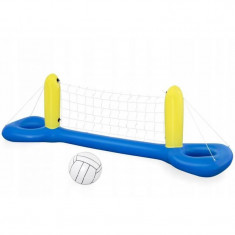 Set volei pentru piscina, cu fileu si minge, 244x64 cm, Bestway foto