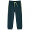 Pantaloni de trening pentru copii cu cordon verde mușchi 128