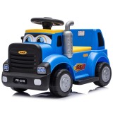 Cumpara ieftin Camion electric multifunctional 2 in1 Lightning 33 pentru copii 18-36 luni, 30W 6V, culoare dark blue