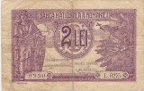 ROMANIA 2 LEI 1937 aF