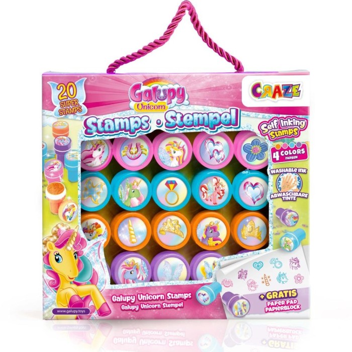 Craze - Set stampile unicorn Galupy