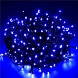 Instalatie lumini pentru bradul de Craciun, 19,5 metri, 300 LED-uri, albastru Household NewTrend
