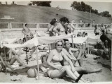 Foto Eforie Sud, 1964, turism, litoral, plajă, jud. Constanța, 9 / 6 cm