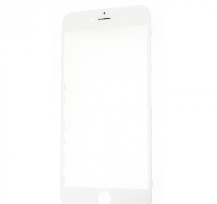 Geam sticla iPhone 6s Plus, Complet, White