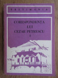 Corespondenta lui Cezar Petrescu, vol. 1 Stefan Ionescu (ed.)