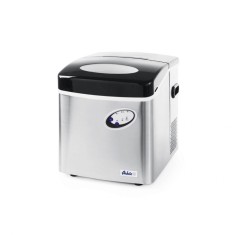 Masina profesionala pentru cuburi gheata, capacitate 15kg / 24h, stocare 4,5 kg cuburi, 160W, corp inox, Hendi Kitchen Line 15 foto