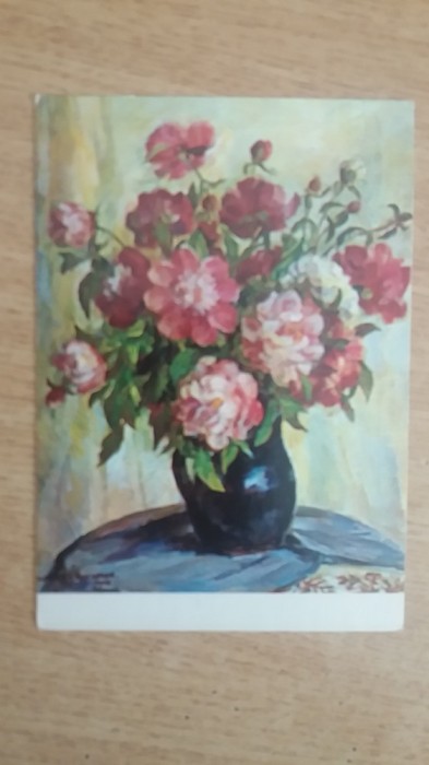 QW28 - Tematica arta - tablou pictor roman - Trude Schullerus