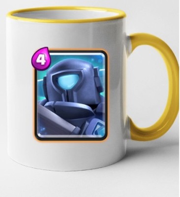 Cana maner galben personalizata Clash Royale - Mini P.E.K.K.A, INOVATIX&amp;reg;. 330ml foto