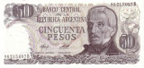 Argentina 50 Pesos ND (1976-1978) - (fara clauza) - P-301 UNC !!!