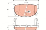TRW GDB3170 COTEC set placute frana,frana disc