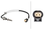 HELLA 6PT 358 181-061 Senzor, temperatura gaze evacuare