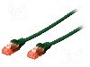 Cablu patch cord, Cat 5e, lungime 5m, U/UTP, DIGITUS - DK-1512-050/G