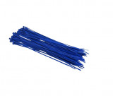 Set 50 coliere prindere Parkside, 200 x 2.5 x 10 mm, plastic, albastru