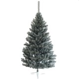 Brad artificial de craciun argintiu imperial grey inaltime 200 cm suport inclus, ProCart