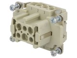 Conector inserturi de contact mamă Han Ex PIN 6 6 PE