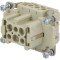 Conector inserturi mamă Han Ex 6+PE