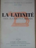 LA LATINITE HIER, AUJOURD&#039; HUI, DEMAIN-COLECTIV-216815