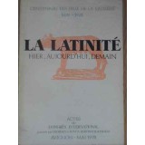 LA LATINITE HIER, AUJOURD&#039; HUI, DEMAIN-COLECTIV-216815