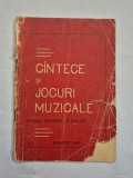 Culegere "C&icirc;ntece și jocuri muzicale pentru pionieri și școlari" - București, 1971
