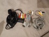 Cablu original (Nintendo) semnal pt Televizor AV/RCA pentru consola joc Nintendo WII, Cabluri