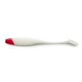 Shad Fast Strike Huky Kuky, White Red Head, 11.5cm, 4.3g, 10buc/plic