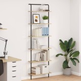 VidaXL Raft pentru cărți Stejar sonoma 60 x 24 x 203 cm Lemn compozit