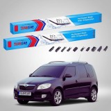 Cumpara ieftin Ștergătoare Skoda Roomster 5J 2006-2013 | Set Față Flat &ndash; TeamCar&reg;